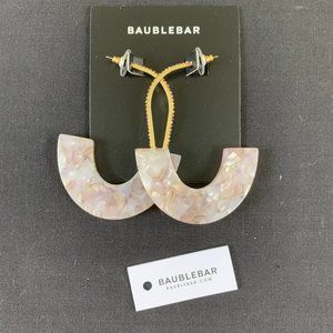 BaubleBar Rose Quartz Earrings
